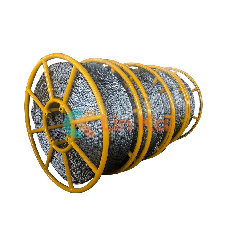 Anti Twist Wire Rope 24mm για Stringing 6 Conductors