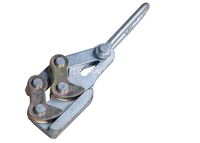 20kN Eccenter Ground Wire Rope Puller, Τετράγωνο Steel Rope Wire Grip