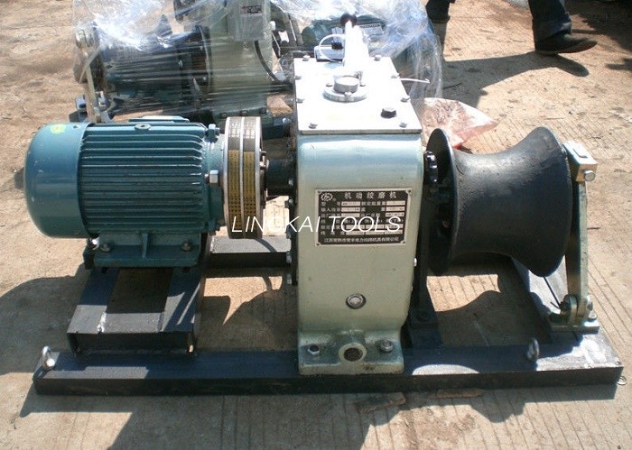 JJM5-D 5 Ton Cable Winch Puller Electric ανύψωση που χρησιμοποιείται στη μετάδοση ισχύος