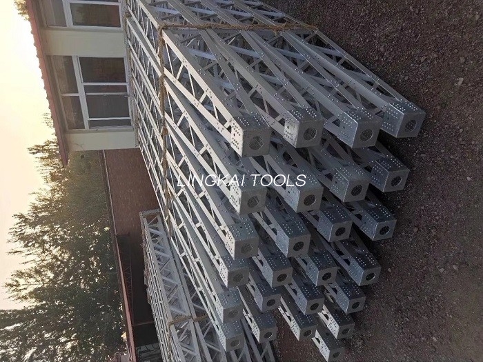 ISO CE εναέρια καλώδια Tower Erection Tools Πλατφόρμα εργασίας στυλ πλαισίου από κράμα αλουμινίου