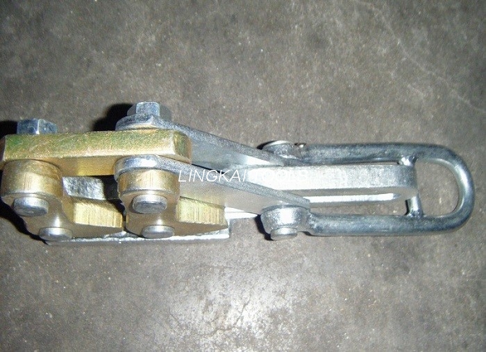 Εργαλεία 25-50GJ Steel Strand SKDS / Χάλυβας λαβής καλωδίων γείωσης διπλού έκκεντρου 10 KN