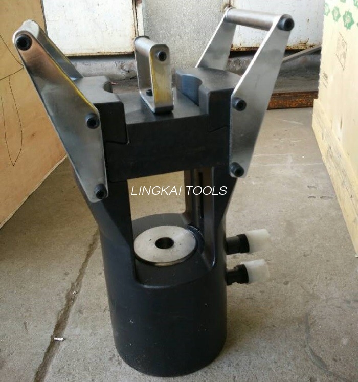 Υδραυλικός συμπιεστής συρματόσχοινου 1250KN 24mm διαδρομής για πτύχωση ακροδεκτών 14-76mm