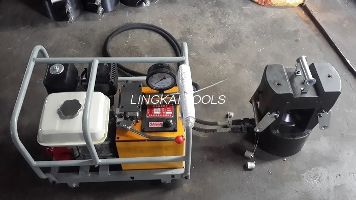 200T Hydraulic Press Machine Crimping Form Εξάγωνο Εύρος πτύχωσης 14-90mm