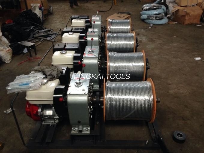 Μηχανή χορδών εξολκέα βαρούλκου καλωδίων 20KN Δύναμη έλξης