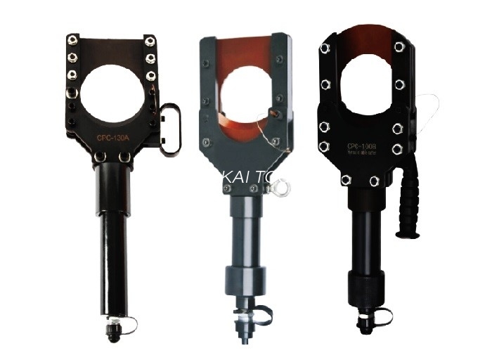 Ελαφρύ μήκους Υδραυλικό σύρμα Crimper Max Cutting 100mm Θωρακισμένο καλώδιο Cu / Al