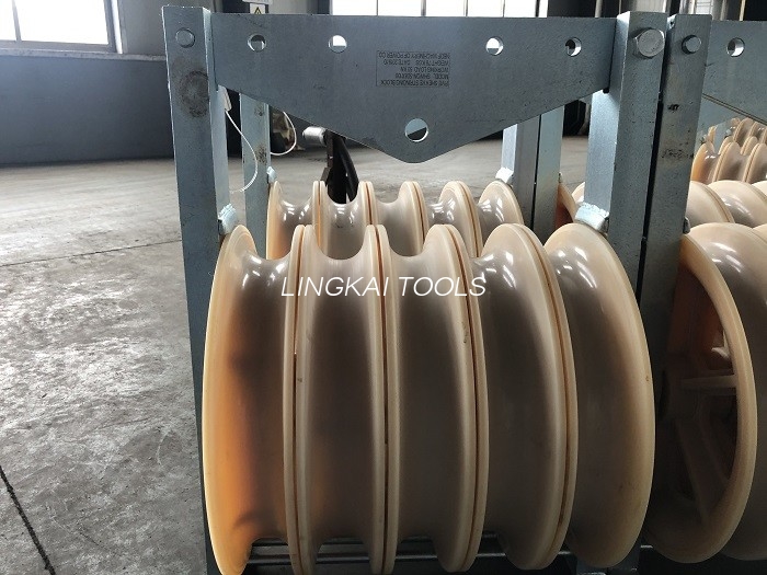 Τροχαλίες 660 mm μεγάλης διαμέτρου Τροχαλίες δεσμευμένο συρμάτινο αγωγό τροχαλία κορδόνι