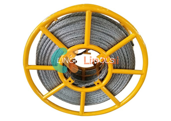 Σχοινί σύρμα από χάλυβα 900KN Max Anti Twisting 10mm για κορδόνι OPGW και σύρμα γείωσης